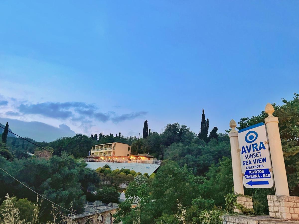 Aparthotel Avra Sunset Sea View Liapades Exterior foto